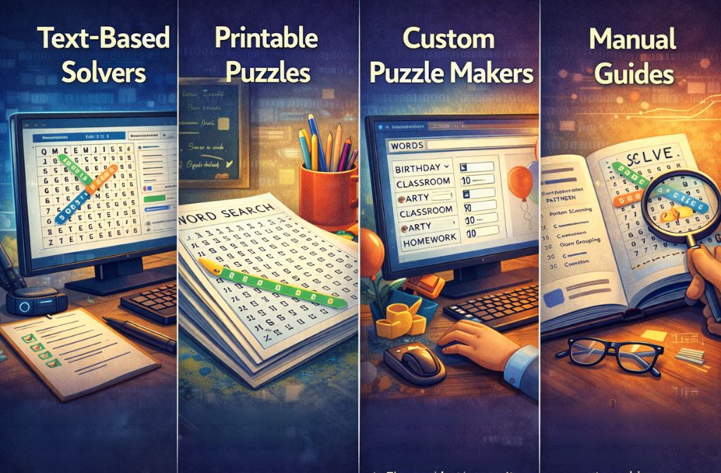 Non-AI Tools (What Word Search Solver Actually Offers)