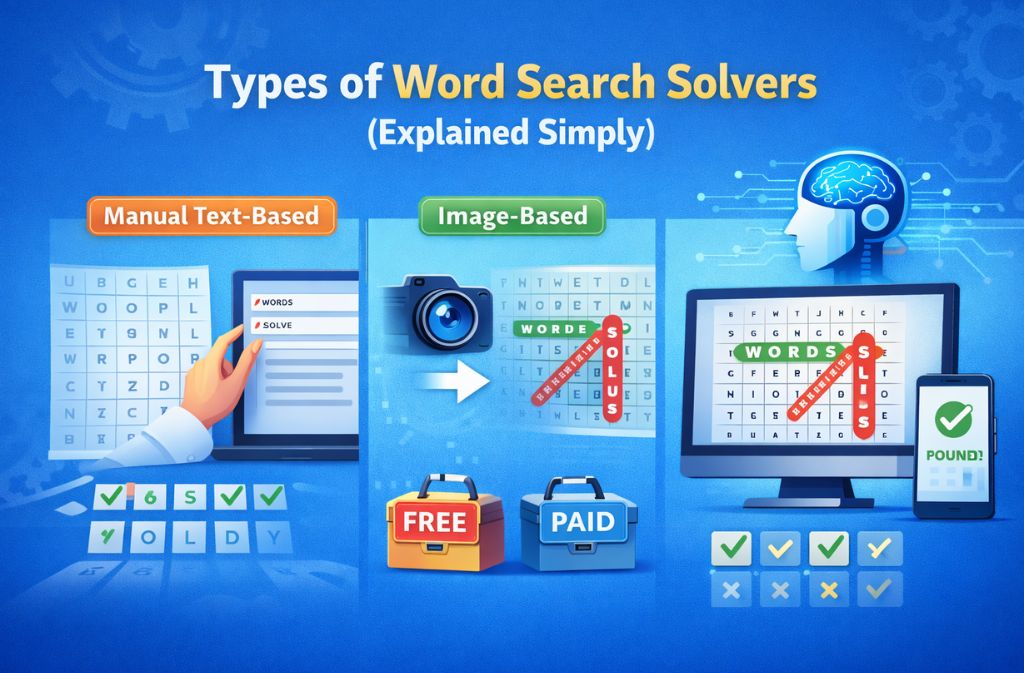 types of word search solvers